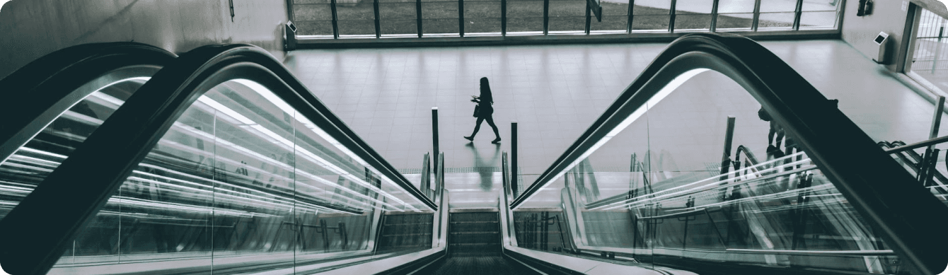 Modern escalator